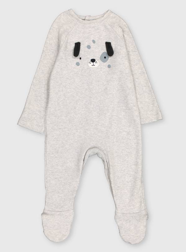 Buy Grey Dog Sleepsuit - 18-24 months | Sleepsuits and pyjamas | Argos