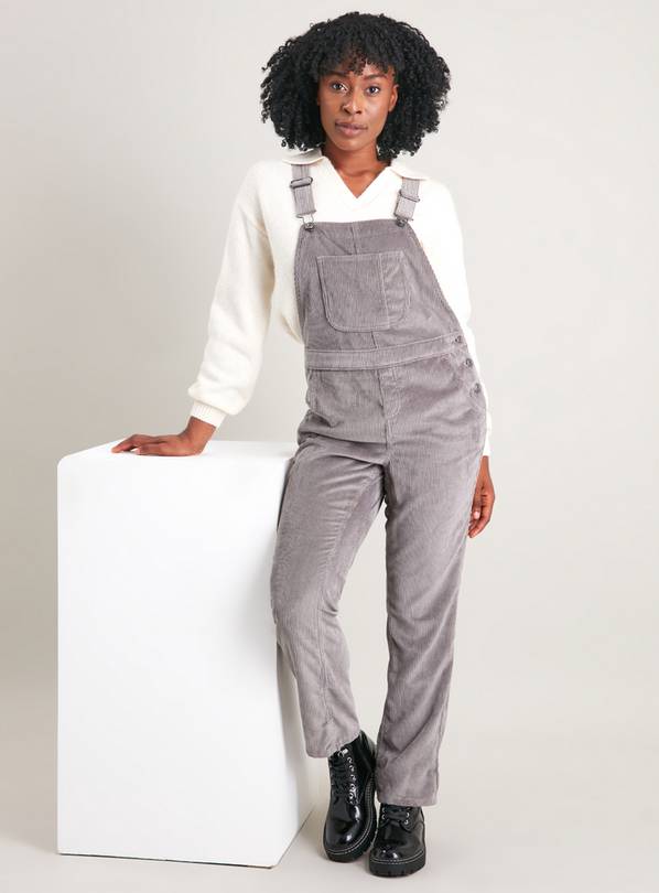 Buy Grey Corduroy Dungarees - 10 | Jumpsuits and playsuits | Argos