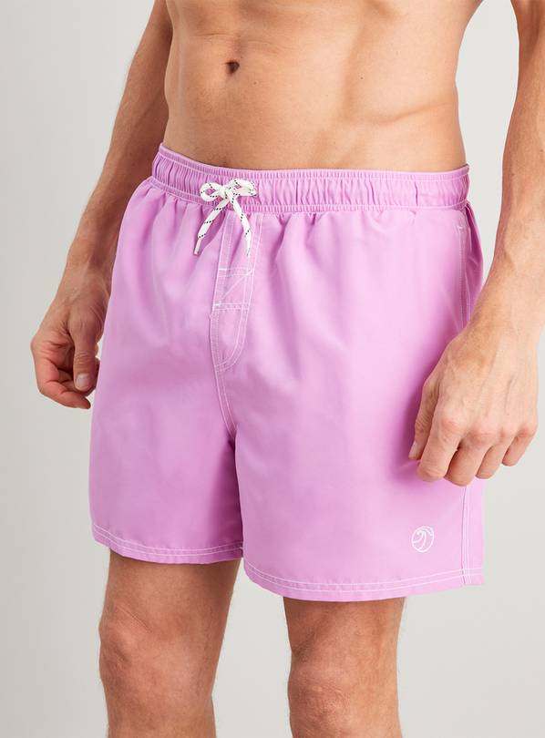 Lilac Recycled Swim Shorts - XS