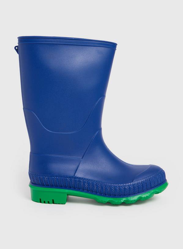 Buy Blue Green Wellies 7 Infant Boots and wellies Tu