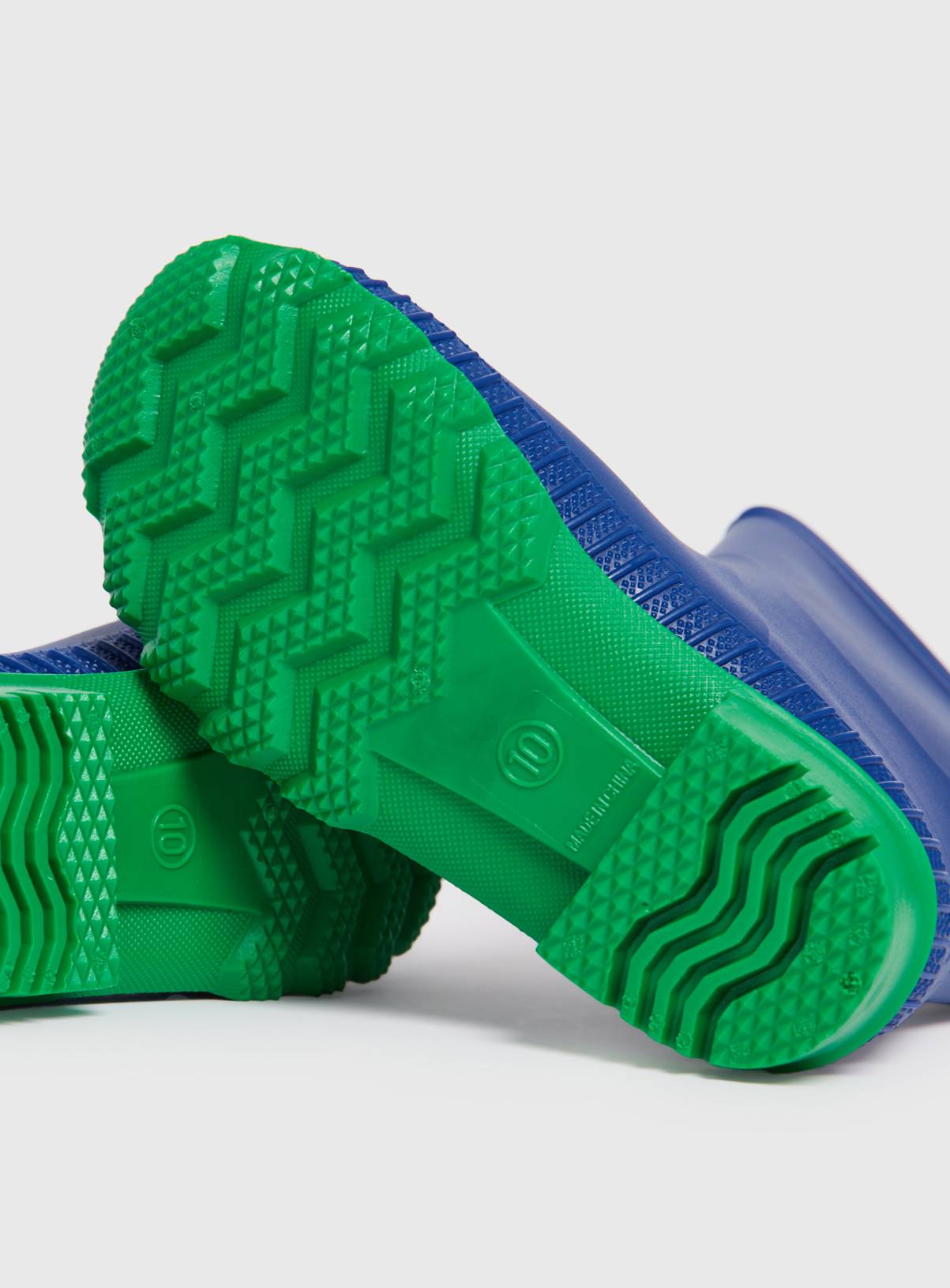 Blue & Green Wellies - 8 Infant - Image 3