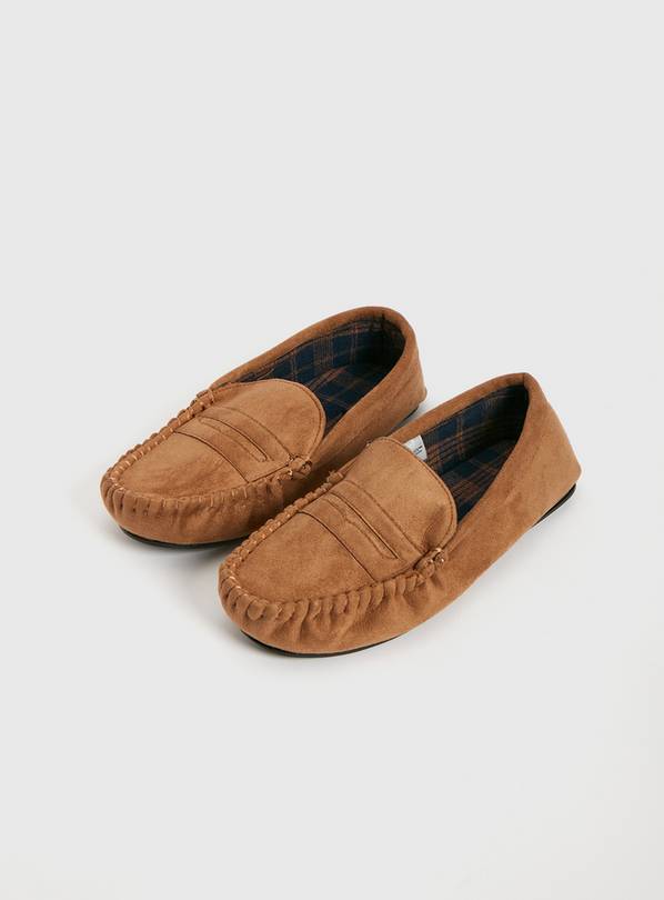 Mens moccasin slippers sainsburys new arrivals