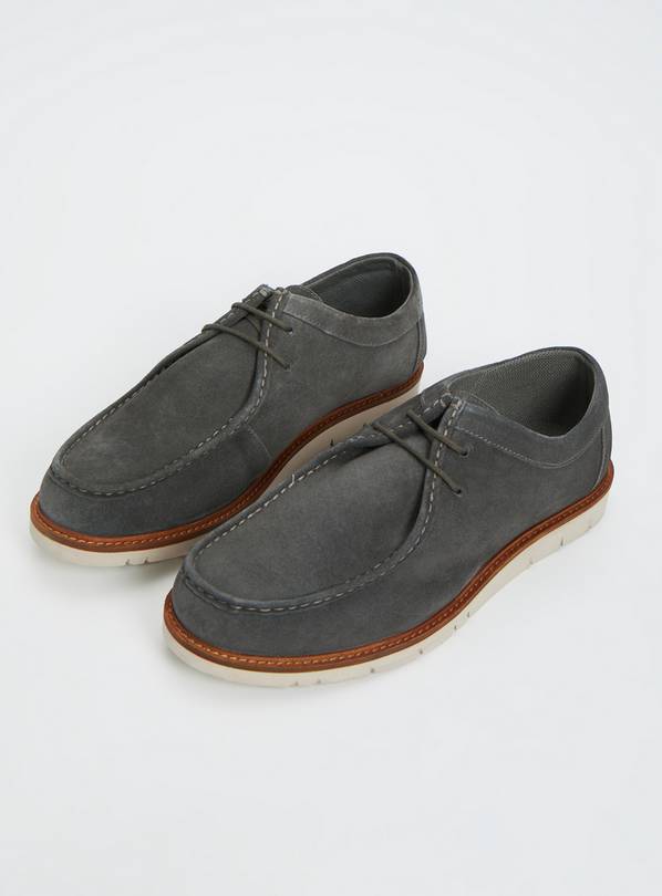 Suede grey store shoes