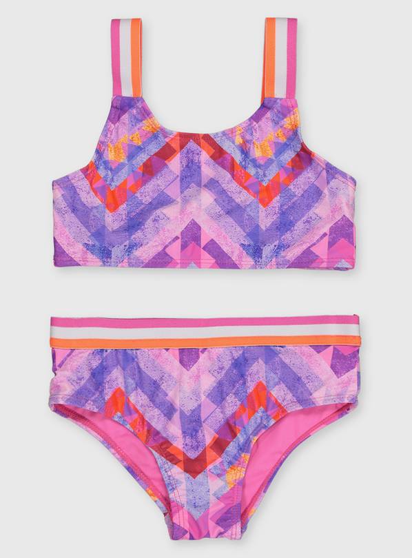 Buy Geo Print Sporty Swim Set 6 years Swimwear Argos