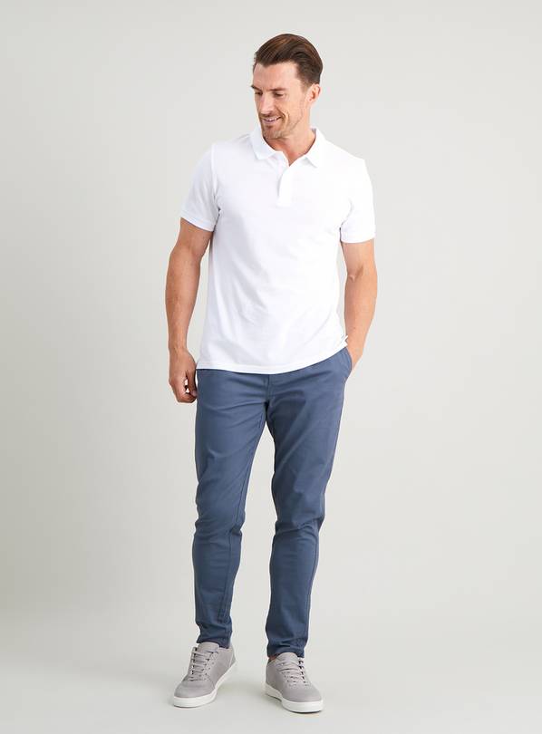 Sainsbury's white polo clearance shirts