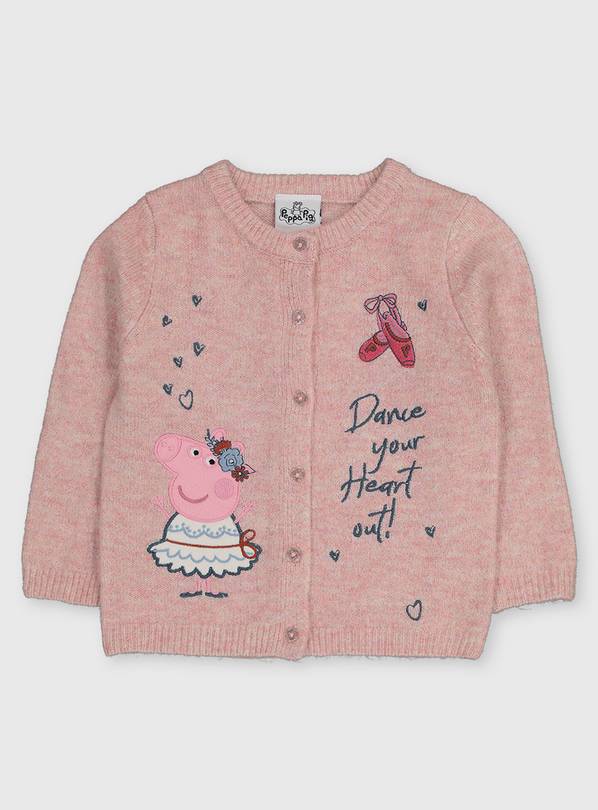 Buy Peppa Pig Pink Glitter Dance Cardigan 11.5 years Jumpers and