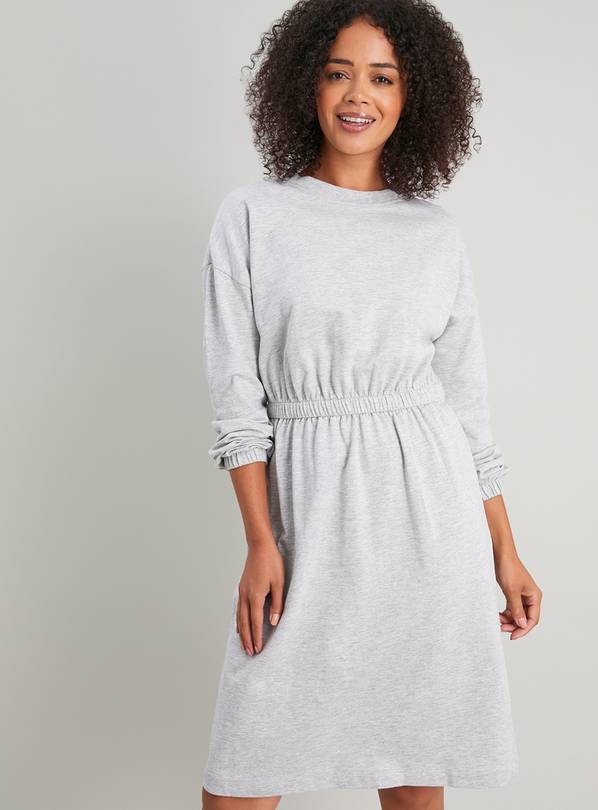 Buy Grey Marl Sweat Dress - 10 | Dresses | Argos