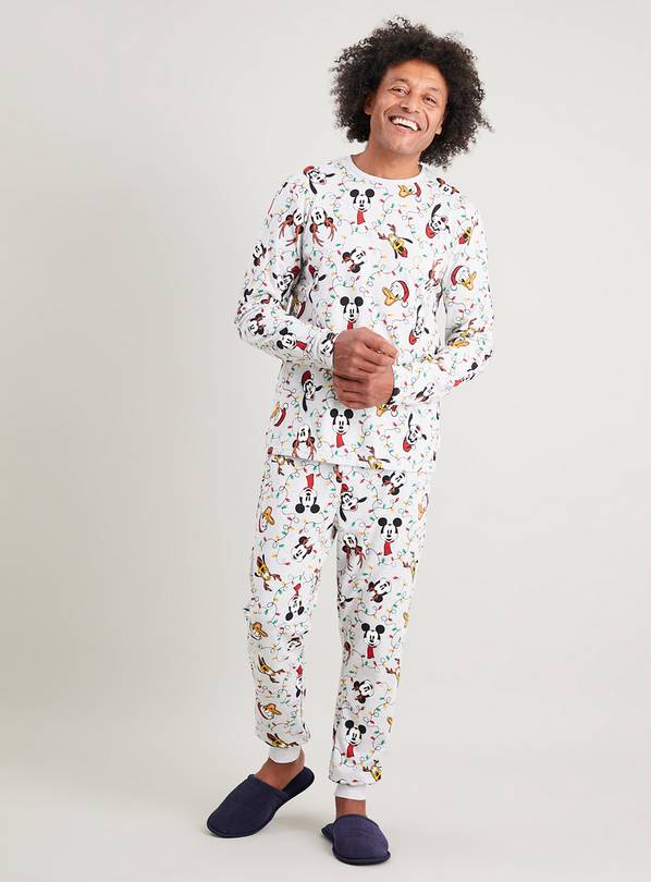 Buy Christmas Men's Family Mickey & Friends Pyjamas XS Pyjamas Argos