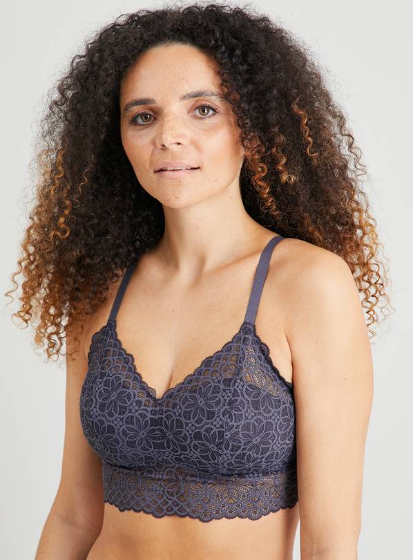 Buy Assorted Recycled Lace Bralette 2 Pack - 18, Bras