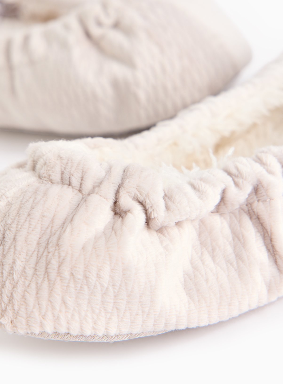 Grey Ballerina Slippers M - Image 4 thumbnail
