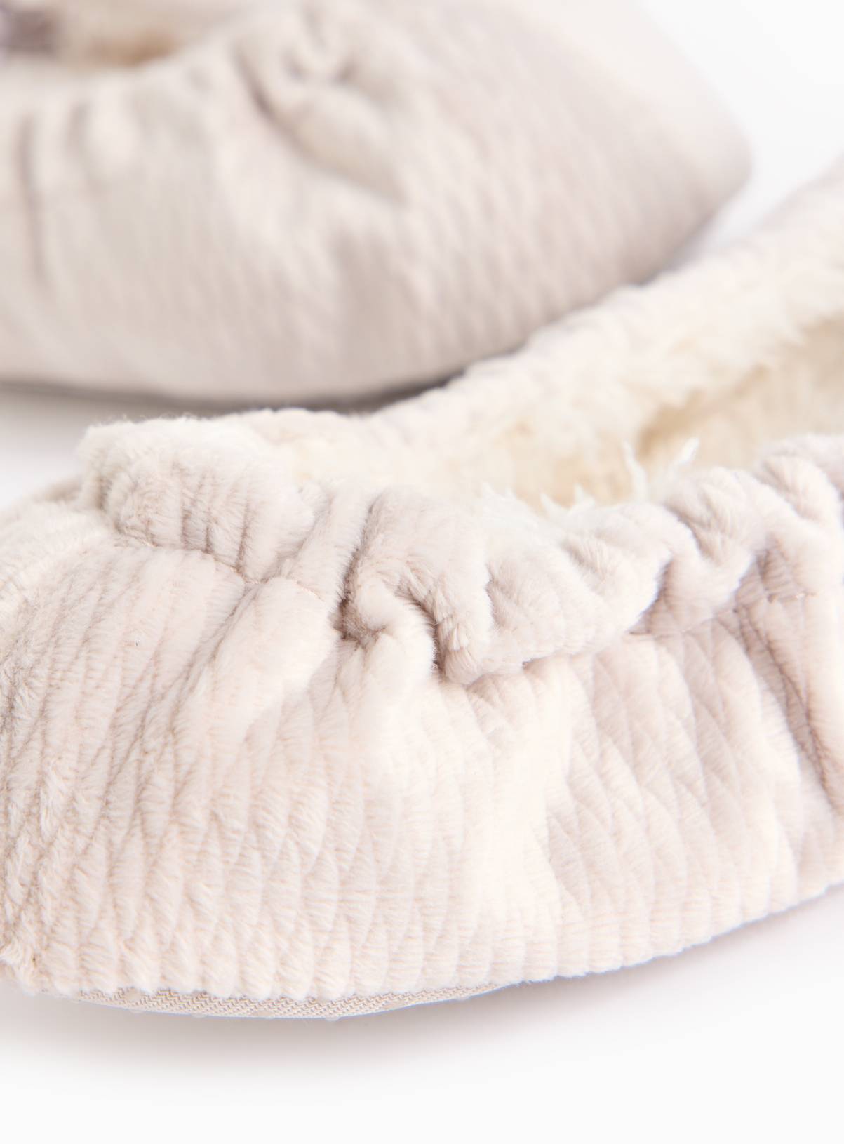 Grey Ballerina Slippers M - Image 4