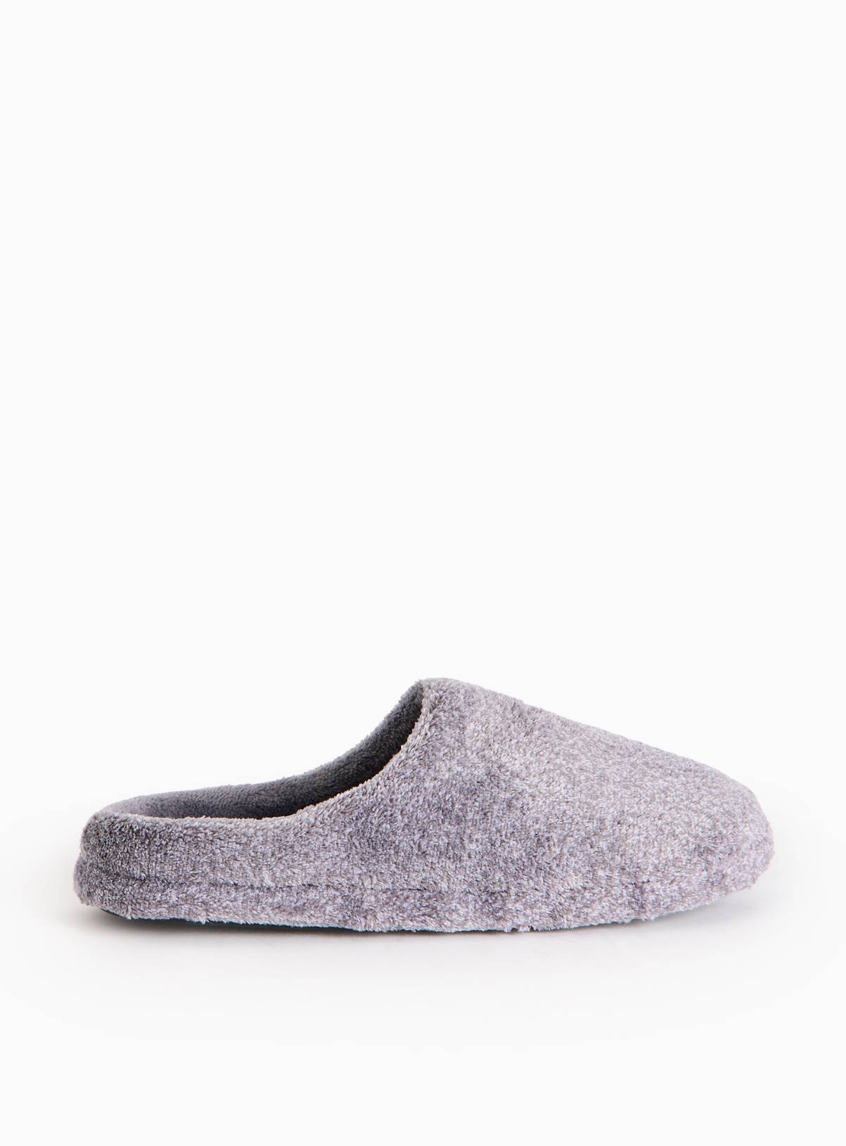 Grey Mule Memory Foam Slippers S - Image 2