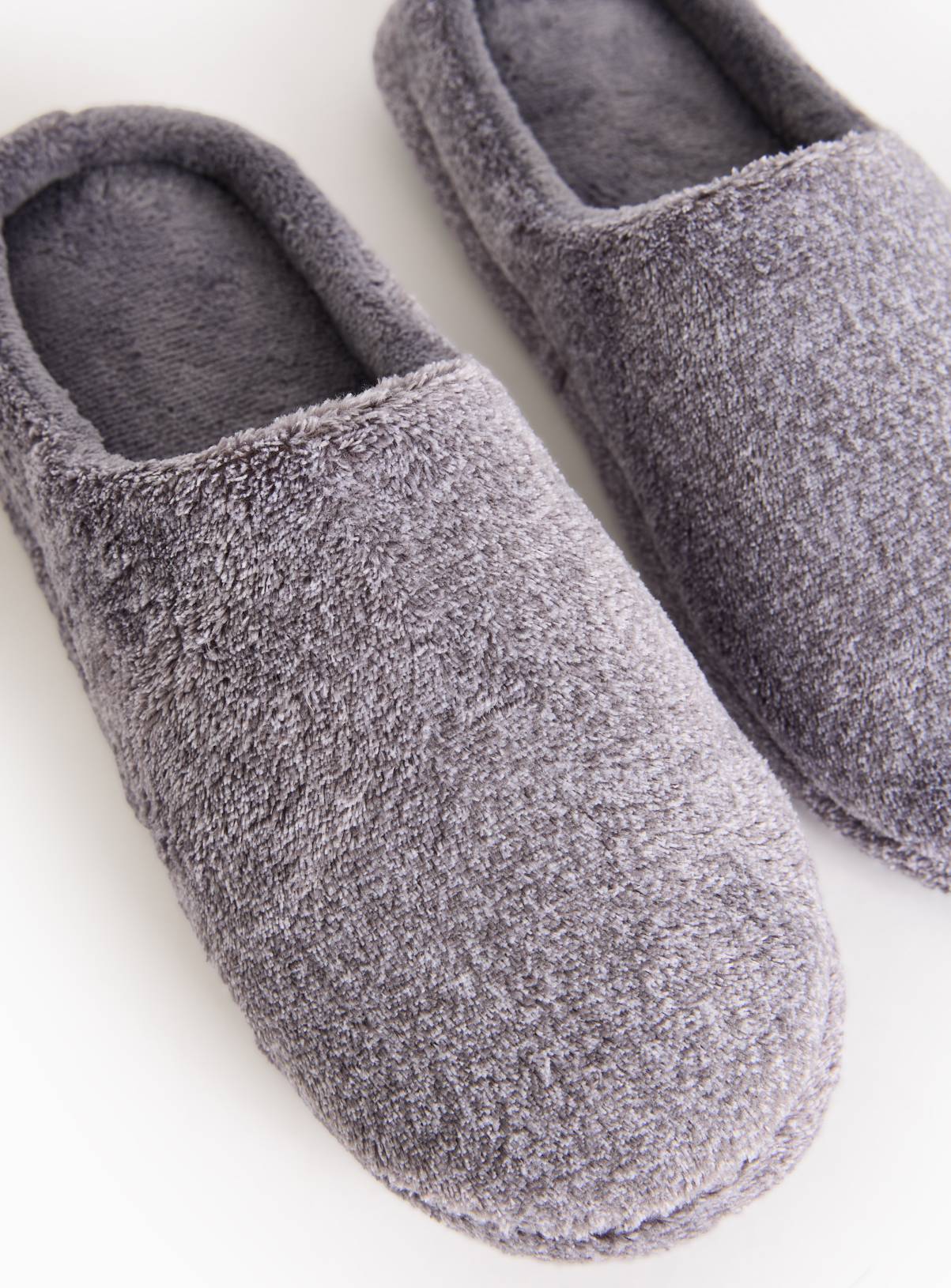 Grey Mule Memory Foam Slippers S - Image 3