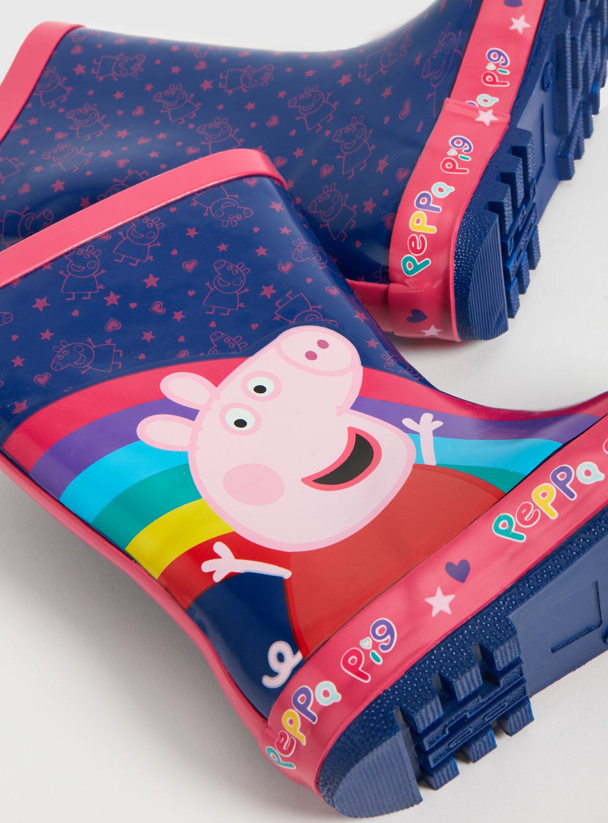 Peppa Pig Rainbow Wellies - 5 Infant - Image 3 thumbnail