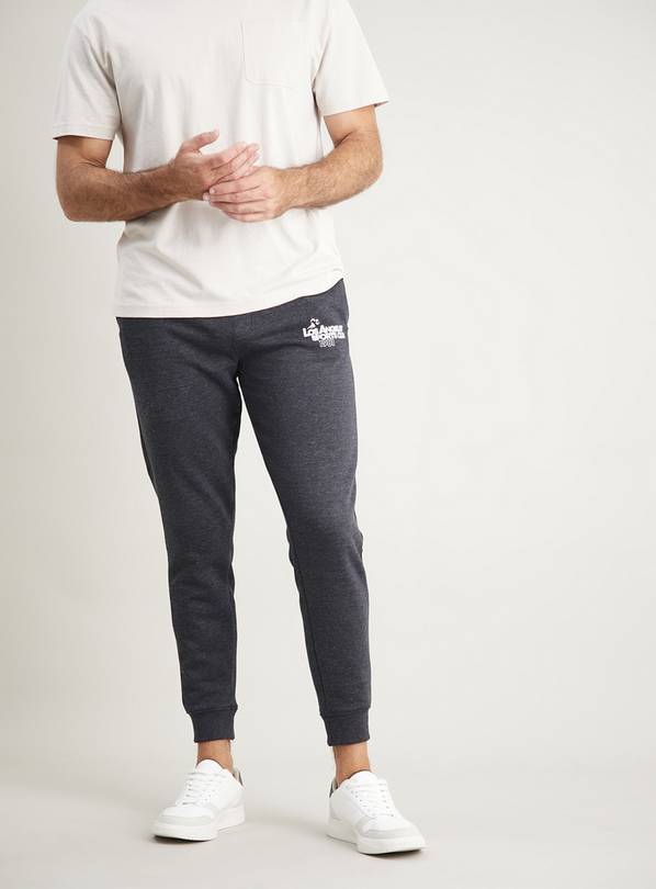 Buy Charcoal Grey LA Slogan Joggers XS Joggers Argos