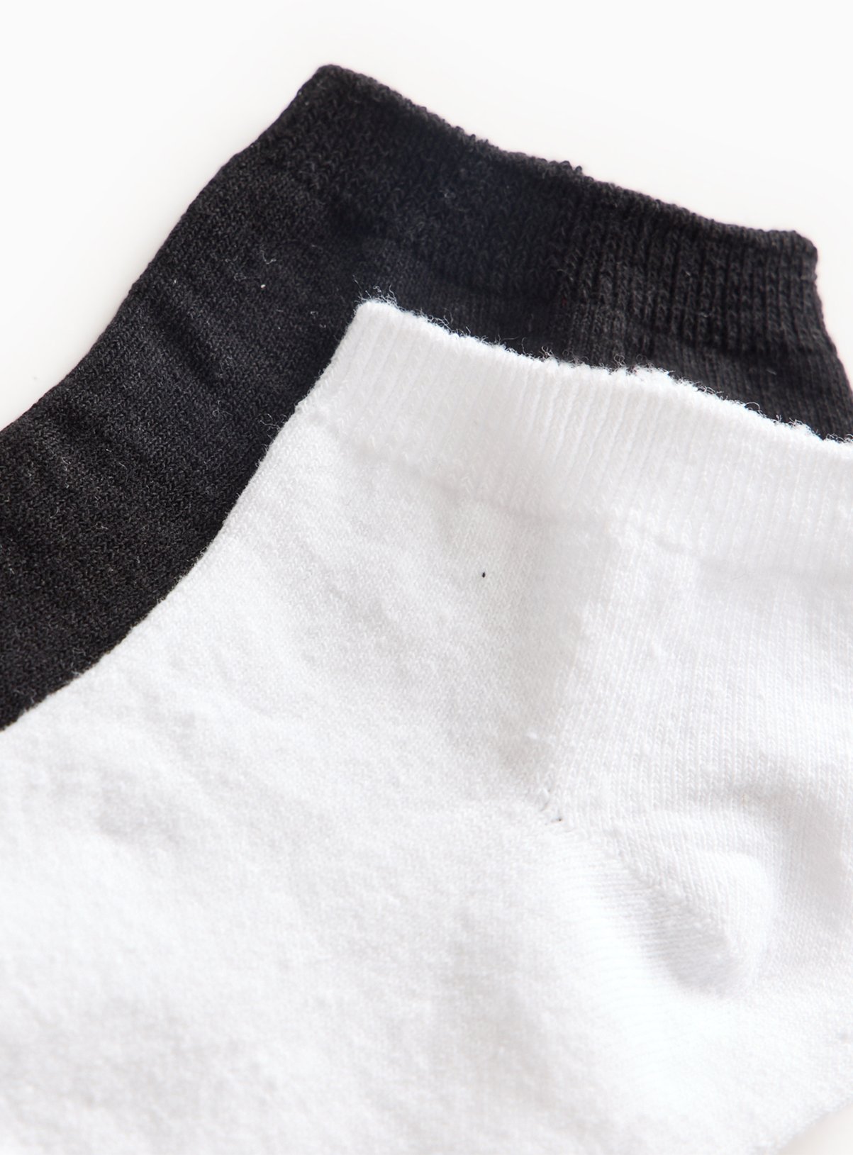 Plain Trainer Socks 5 Pack 4-8 - Image 2 thumbnail