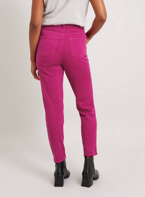 Fuschia pink hot sale jeans