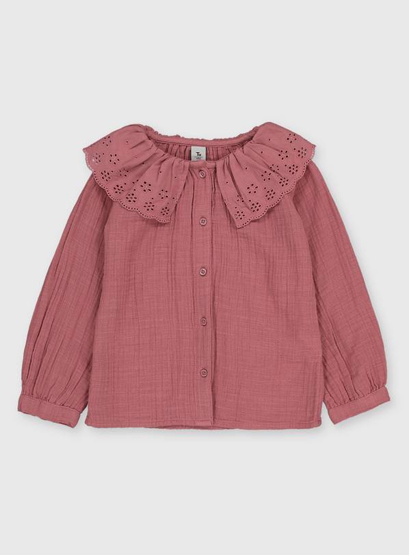 Buy Pink Cheesecloth Top 45 years Tops and tshirts Argos