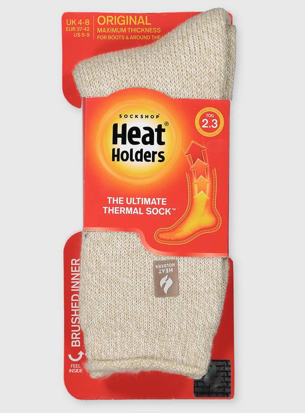 Heat Holders Thermal Socks, Blue, Women's Size 5-9