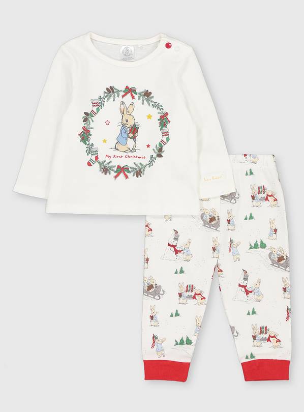 Christmas Peter Rabbit Pyjamas 6-9 months