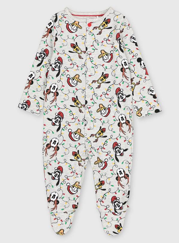 Christmas Disney Baby Sleepsuit 6-9 months