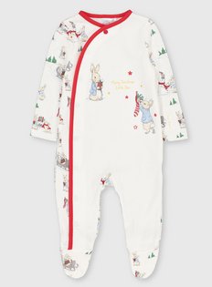 Personalised Peter Rabbit Baby Blanket/Bib Kleding Unisex kinderkleding Unisex babykleding Pyjamas & Badjassen 