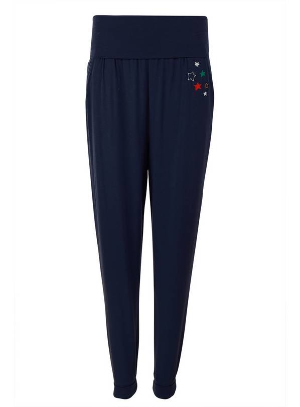 FRUGI Navy Harem Trousers 10