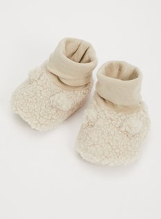 Zerototens Baby Walker Shoes,0-18 Months Newborn Infant Baby Girl Boy Soft Ankle Booties Cartoon Animal Floor Shoes Prewalker Winter Warm Wool Slipper Shoes 
