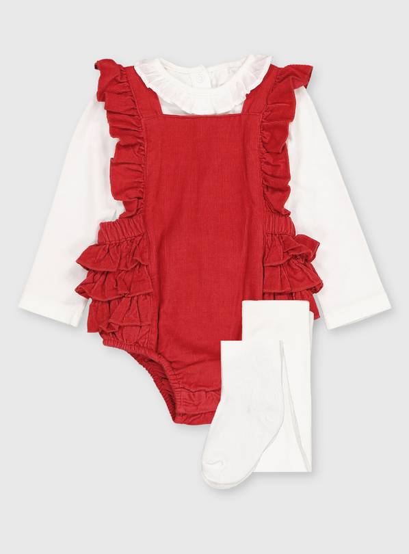 Buy Christmas Bibshorts, Bodysuit & Tights 1218 months Dresses Argos