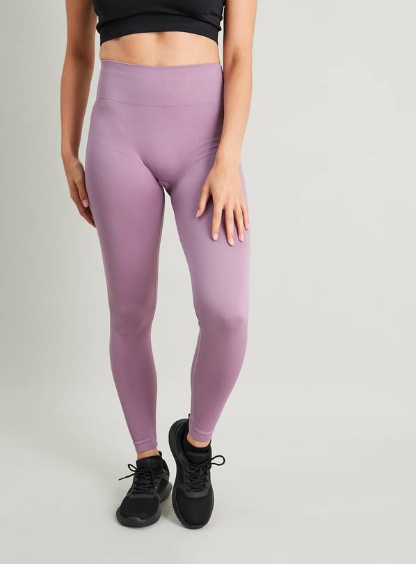 Active Heather Pink Seamfree Leggings M