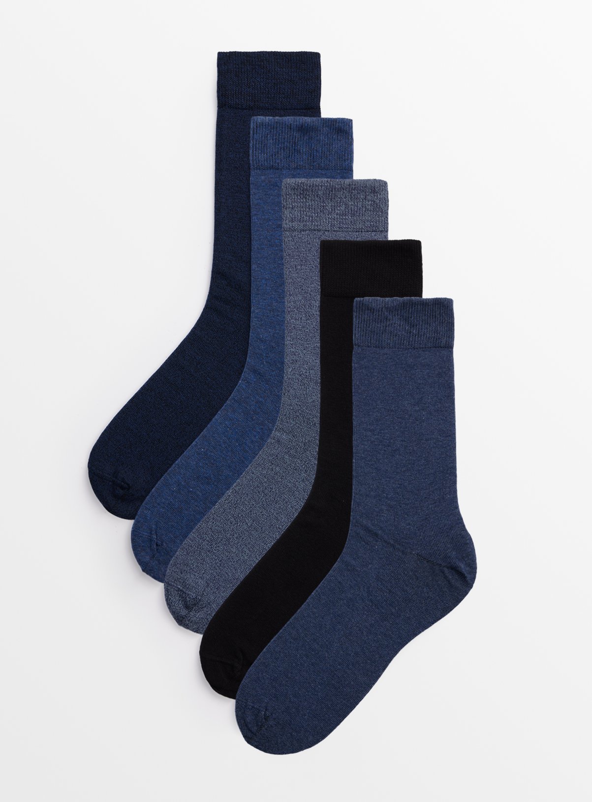 Men's Black & Blue Stay Fresh Socks