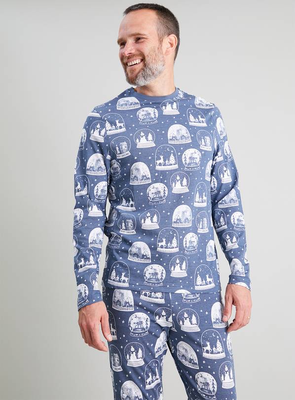 Buy Christmas Men's Family Dressing Snow Globe Pyjamas XXXL Pyjamas