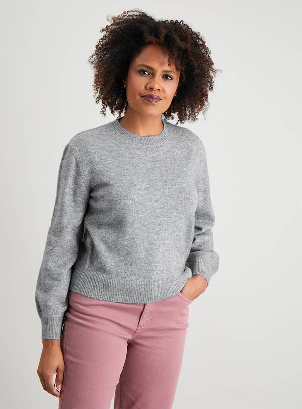 Buy Grey Sparkle Crew Neck Jumper 10 Jumpers Argos