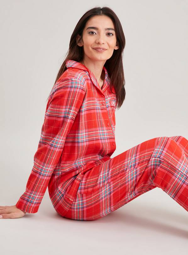 Buy Christmas Red Tartan Traditional Pyjamas - 26 | Pyjamas | Argos