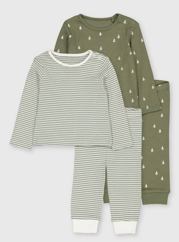 Buy Green Woodland Pyjamas 2 Pack 12 18 months Tu