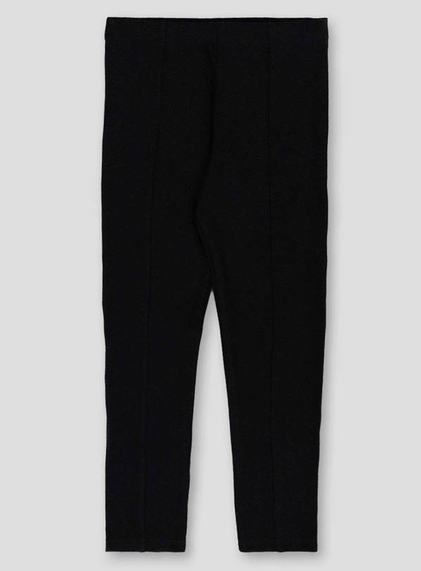 Buy Black Ponte Leggings - 6 years, Trousers and leggings