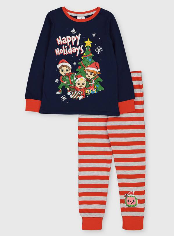 Christmas Cocomelon Navy Pyjamas 1-1.5 years