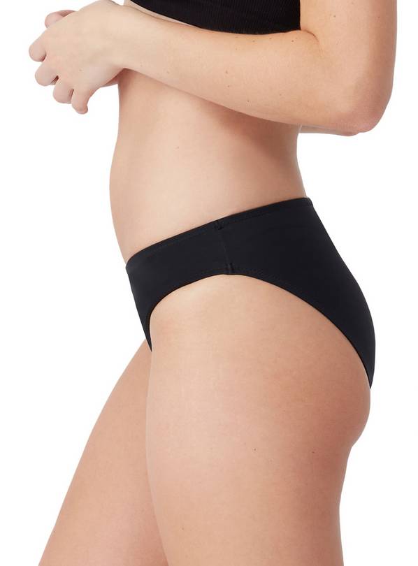 High Waisted Shaper Period Brief - Black – Love Luna