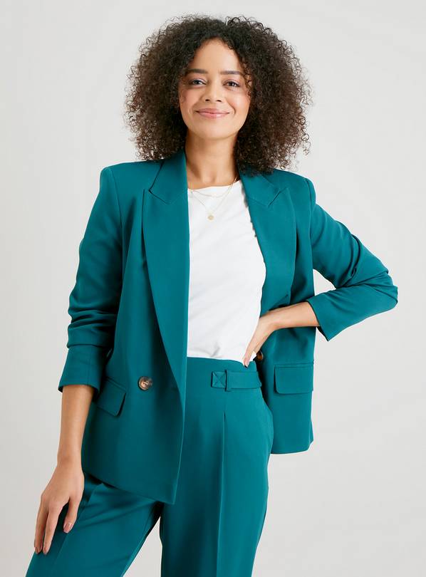 Teal Coord Blazer - 24