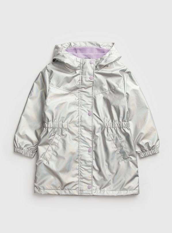 Girls discount hooded mac