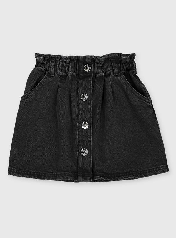 Buy Black Denim Paper Bag Skirt 13 Years Skirts And Shorts Argos