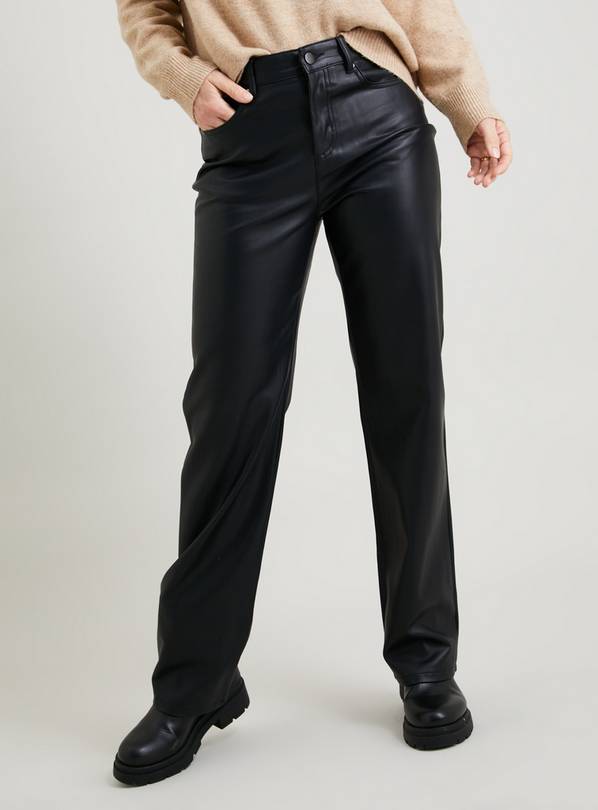 Leather trousers clearance 18