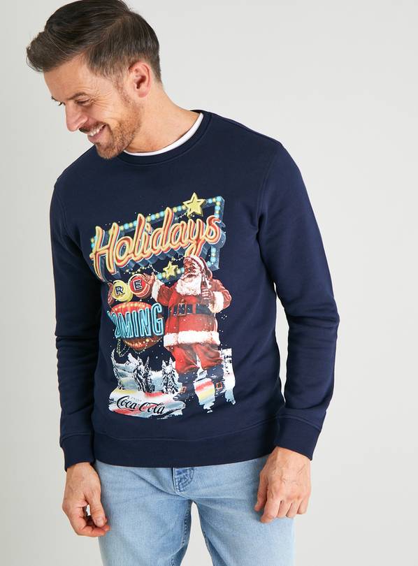 Mens coca outlet cola christmas jumper