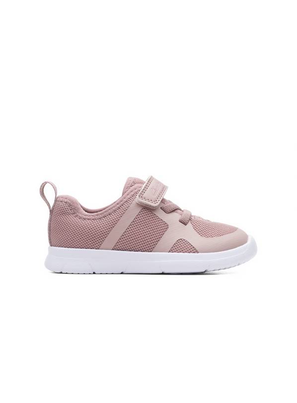 pink flux trainers