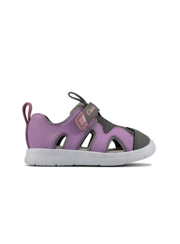 Buy CLARKS Lilac Surf Toddler Sandal - 7F Standard | Sandals and flip ...