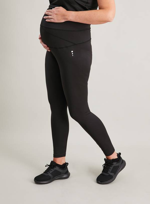 MATERNITY Active Black Leggings - 8