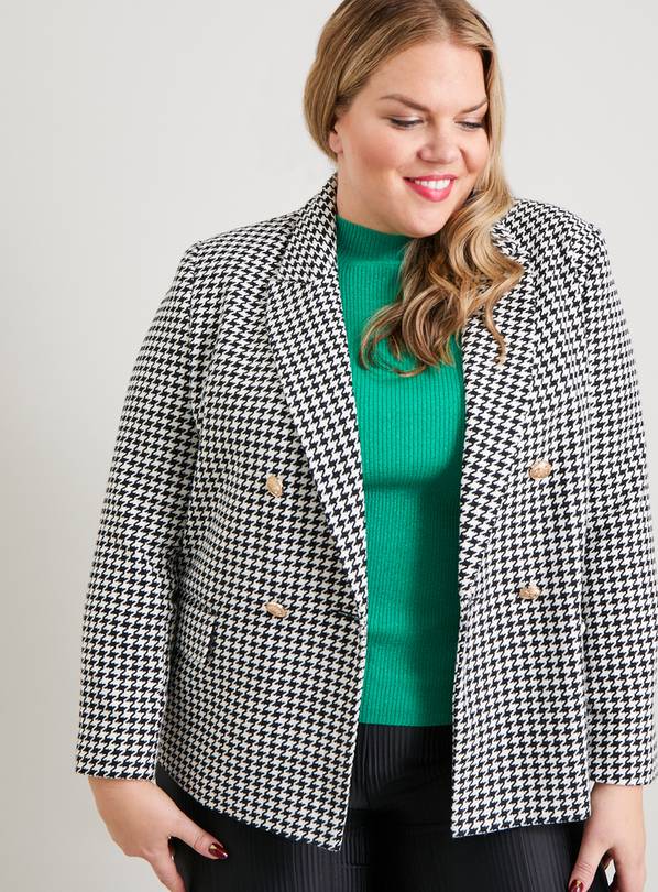 Dogtooth hotsell check coat