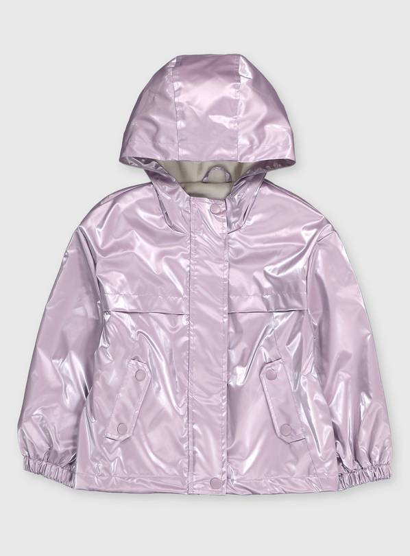 Buy Lilac Glossy Raincoat 910 years Coats and jackets Argos