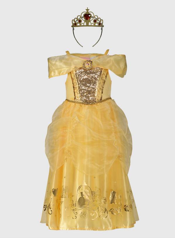 Buy Disney Princess Belle Costume 9-10 years, Kids fancy dress