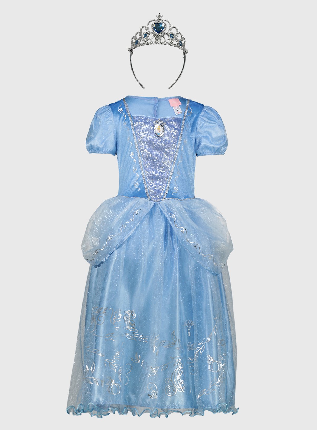 Disney Princesses Princess Cinderella Blue Costume 5-6 years Years